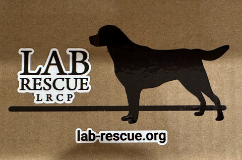 Lab Rescue Window Decal